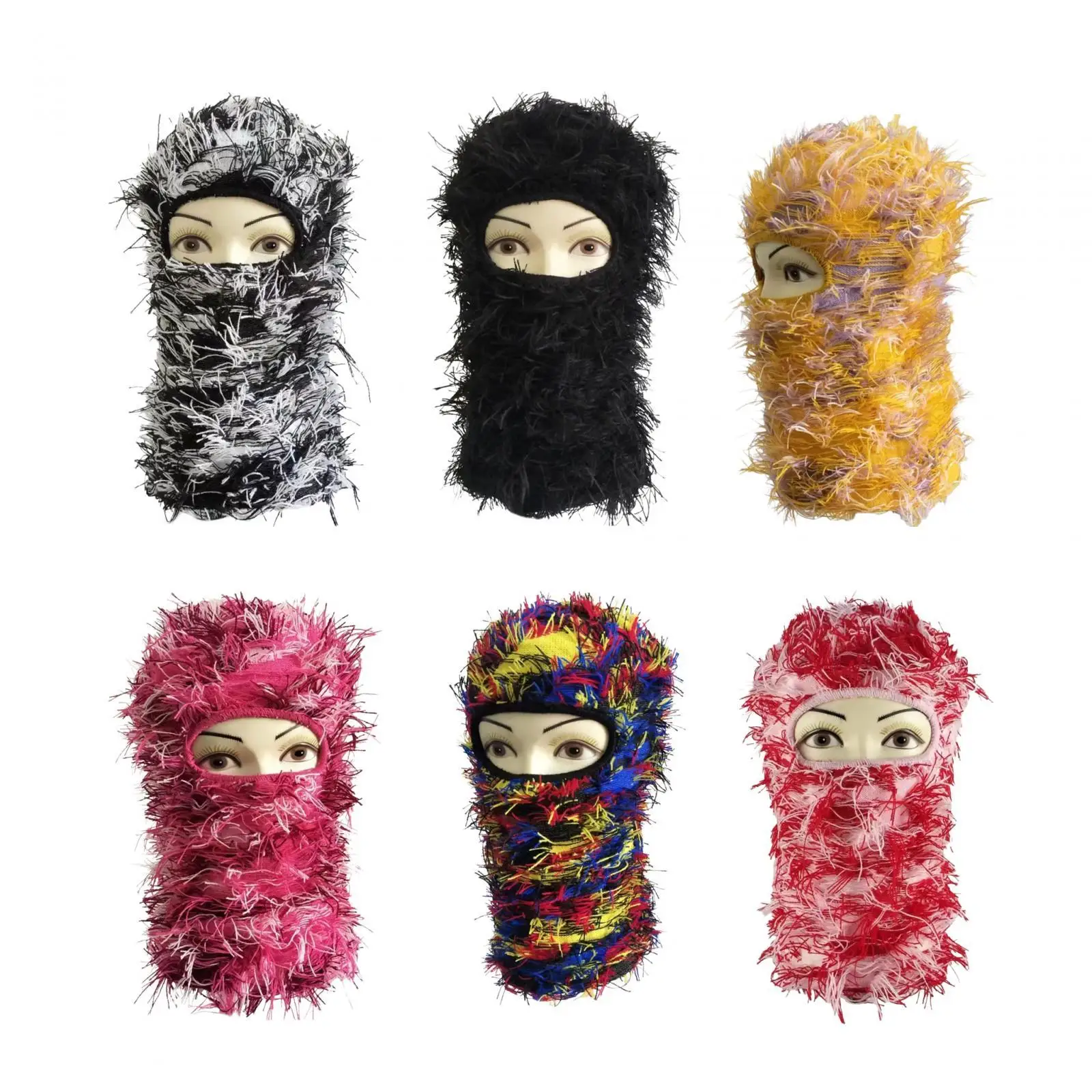 Balaclava Máscara de esqui Chapéu de inverno Quente térmico com capuz Balaclava leve