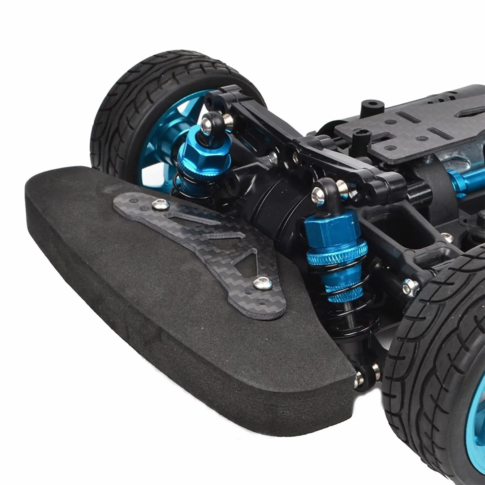 Carbon Bumper Stopper for 1/10 RC Car Tamiya TT01 TGS Replaced 53682 Upgrades Accessories