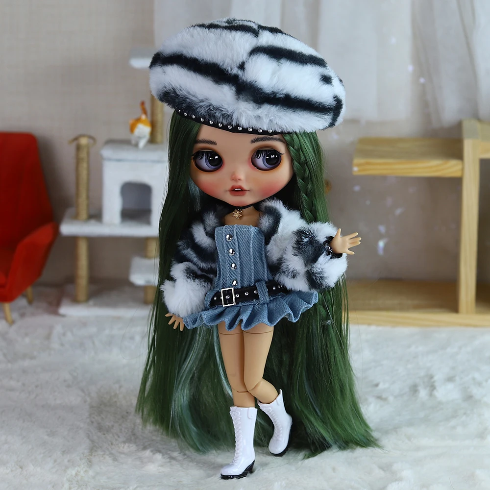 Icy Dbs Blyth Pop 1/6 Joint 30Cm Handgeschilderde Set Pop Tan Skin Bjd Speelgoed Mode Cadeau