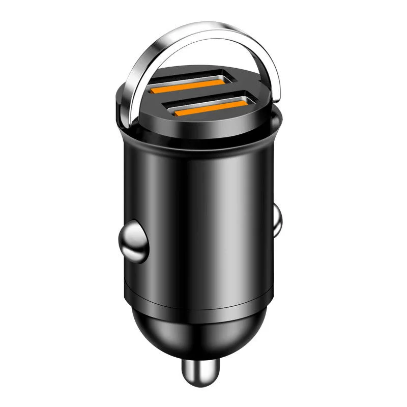 200W USB Car Fast Charger PD Mini Hidden Quick Charger 3.0 USB Type C Fast Charging Phones Adapter For iPhone 17 15 For Samsung