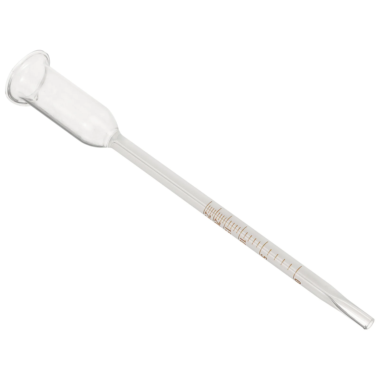 

Wine Alcohol Tester Transparent Hydrometer for Home Alcohol Test Precision Measurement Tool Portable Brewing Supplies Kit Glass