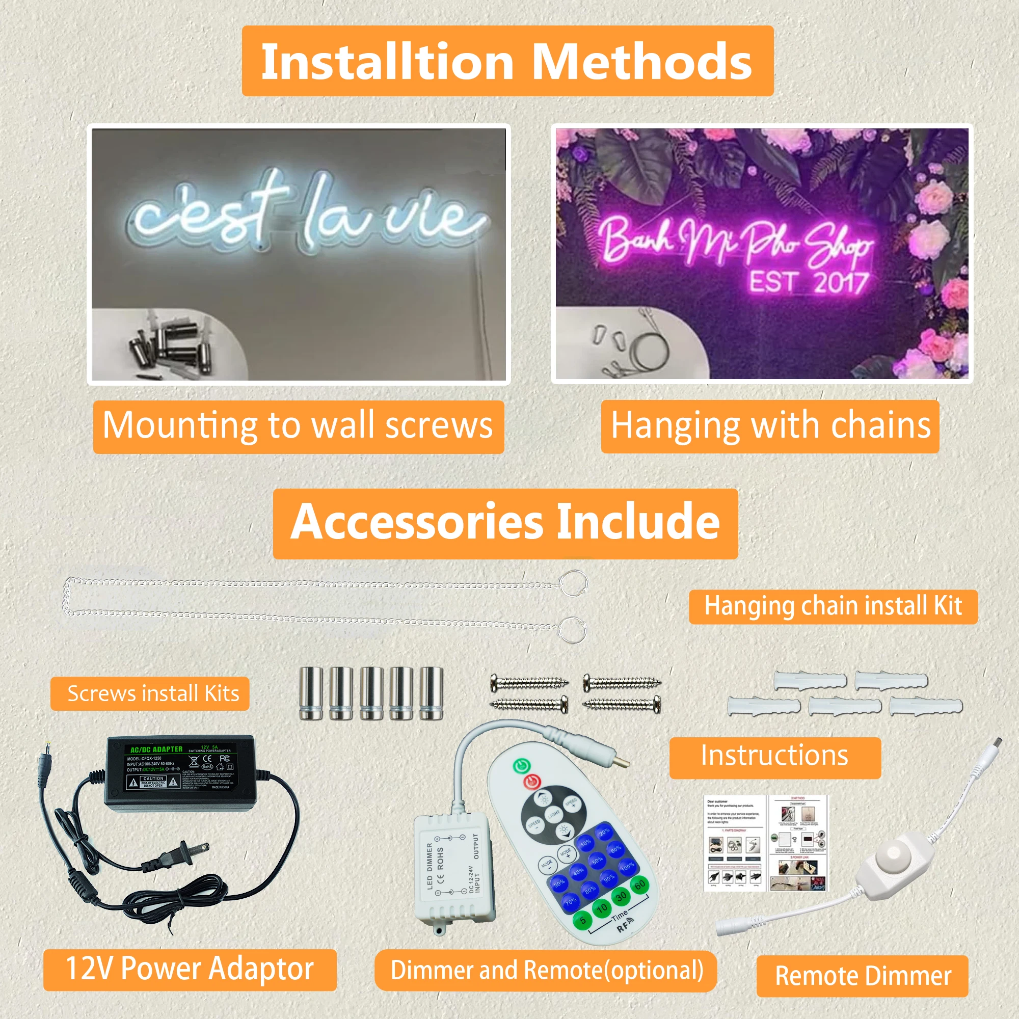 맞춤형 네온 조명, 개인 조도 조절 LED, 가족 생일, 바, 결혼식, 파티, 야간 조명, 회사 로고