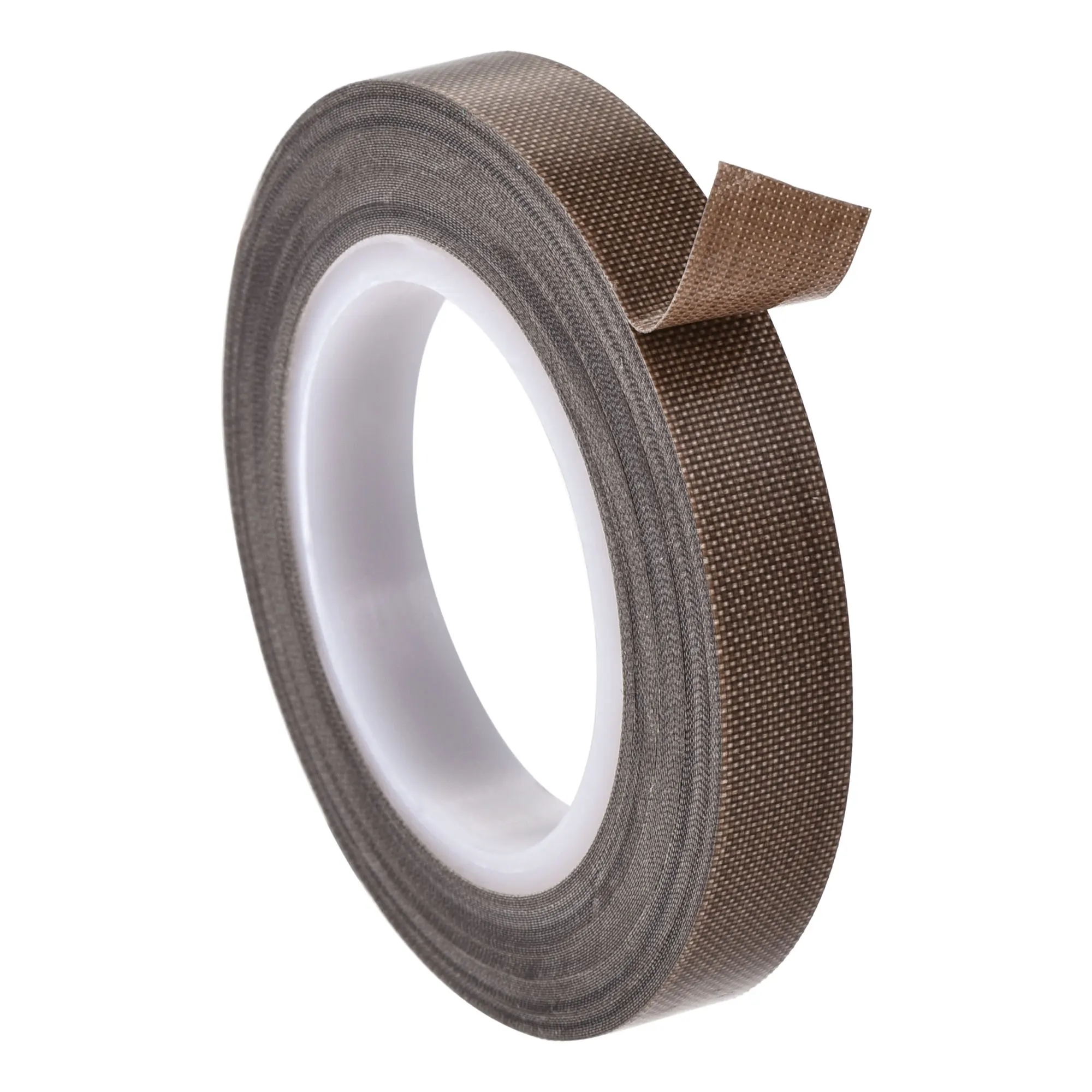 10m High Temperature Heat Transfer Tape Ptfe Film Adhesive Tape 10/13/15/19/25mm Brown