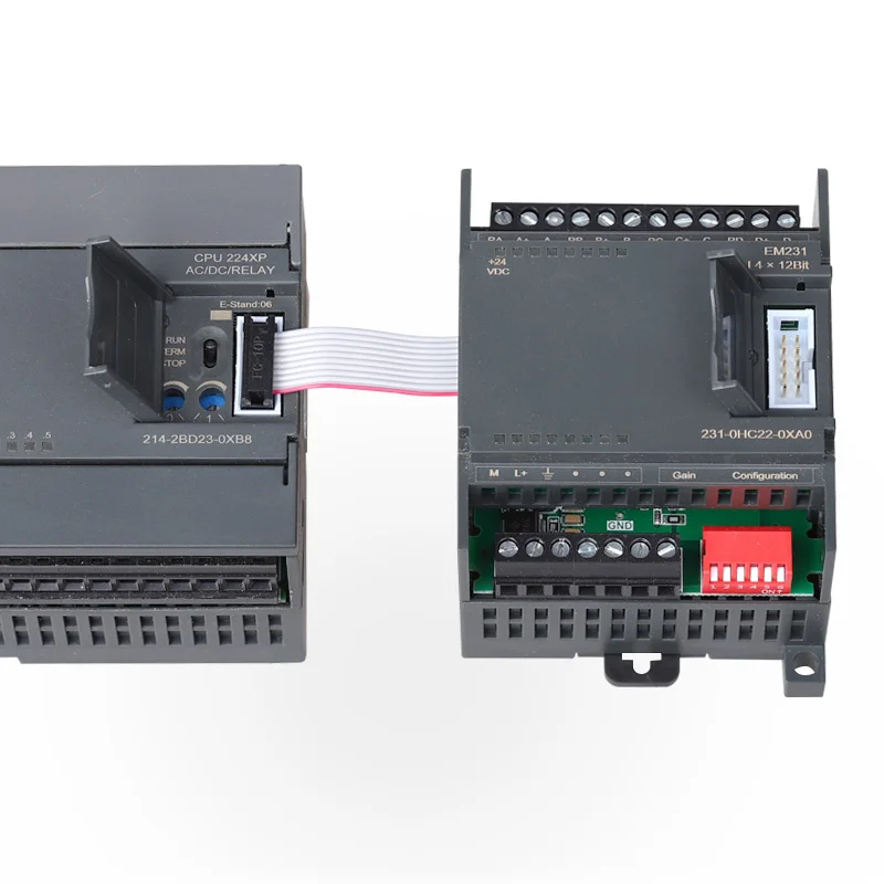 Módulo Extensível PLC para Siemens, Controlador Lógico Programático, DC 24V, 231-0HF22-0XA0, EM231