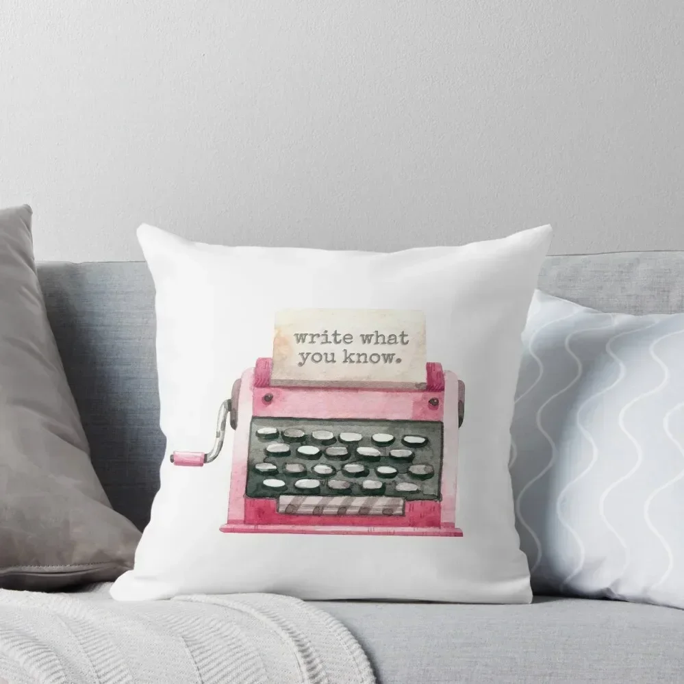 

Write What You Know - Newsies - Watch What Happens Throw Pillow Elastic Cover For Sofa pillow
