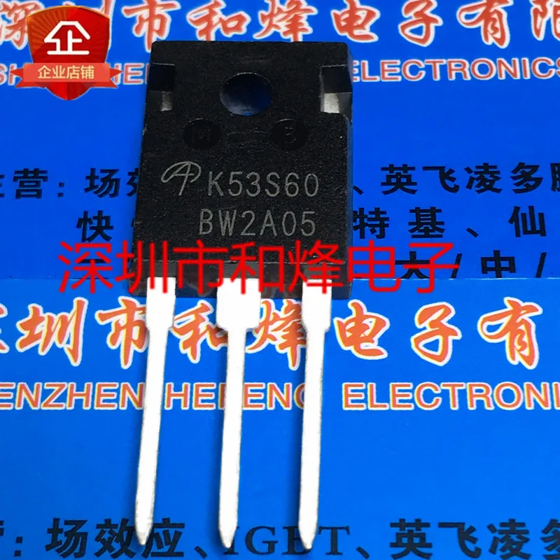 5PCS-10PCS K53S60 AOK53S60 TO-247 600V 53A NEW AND ORIGINAL ON STOCK