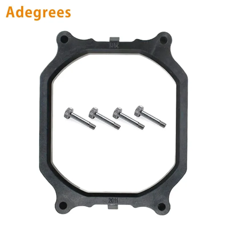 

Heatsink Holder Base Desktop CPU Cooler Fan Bracket Rectangular for Socket LGA 2011 Bracket Plastic Stents Frame