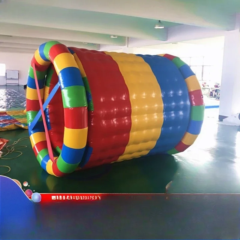 Fun sports moving props, dynamic five-ring tortoise and hare racing, inflatable fluff, outdoor development training equipment