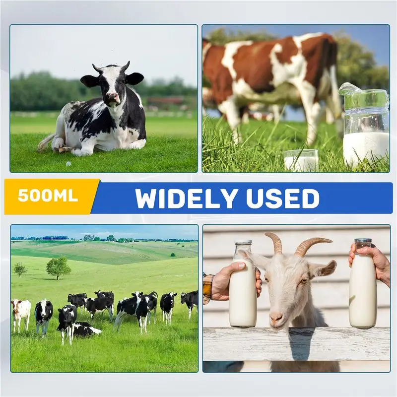 AT84-Vacuum Pump Oil Pot 500Ml Milking Machine Plastic Oil Can For Cow Sheep Goat Milking Machine Accessory view 4