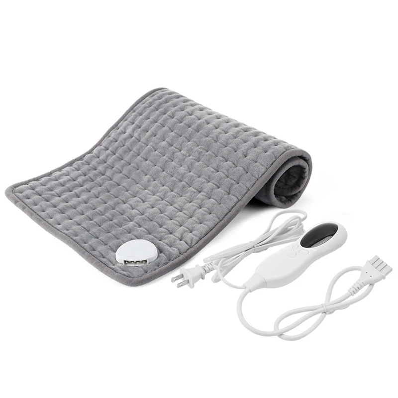 60X30cm Electric Heating Pad Heated Blanket Electric Throw 3 Timing 10 Levels Constant Temperature Hot Compress EU Plug