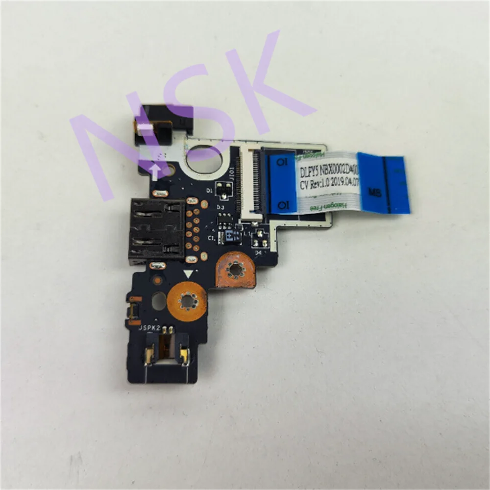 Originele LS-G135P Voor Lenovo Legion Y740-15IRHG Usb Knop Bord 100% Teed Ok