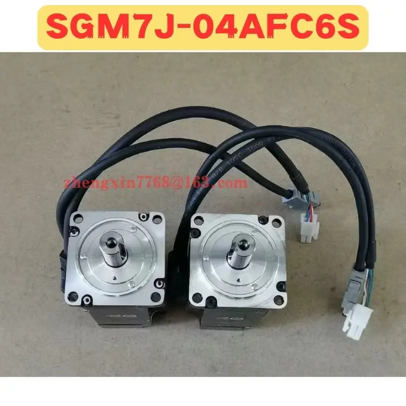 Used Servo Motor SGM7J-04AFC6S SGM7J 04AFC6S Normal Function Tested OK
