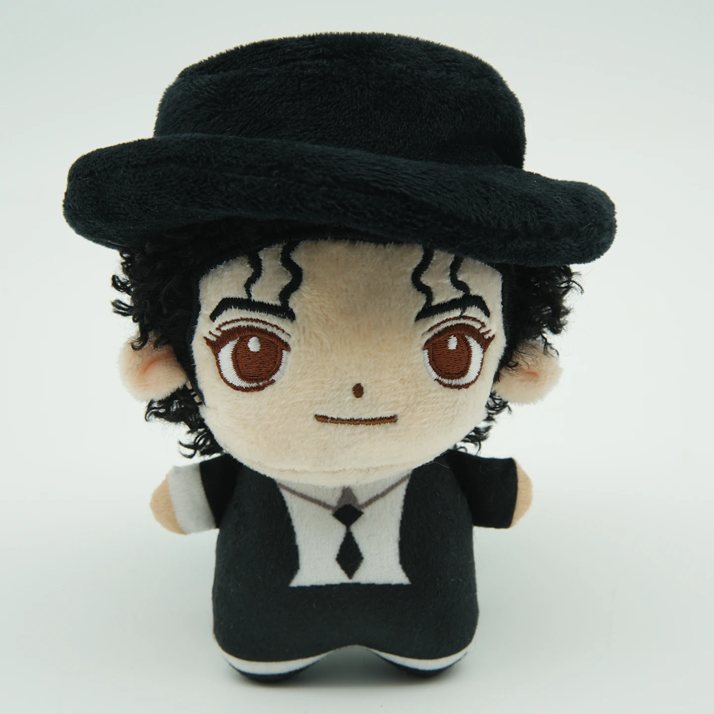 TreasuringU Cartoon Michael Jackson Plüschpuppe Coole Jackson Stofftiere Star Plüschfigur Fans Geburtstagsgeschenke – Detail 15