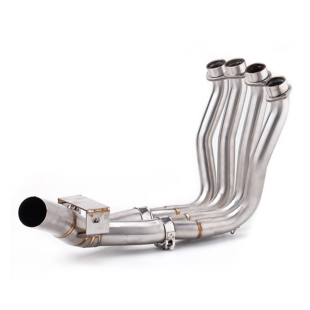 

STLF FOR FZS1000 FZ1 FAZER 2006-2015 Year Full Exhaust Pipe System Motorcycle Muffler Middle Front Header Tube