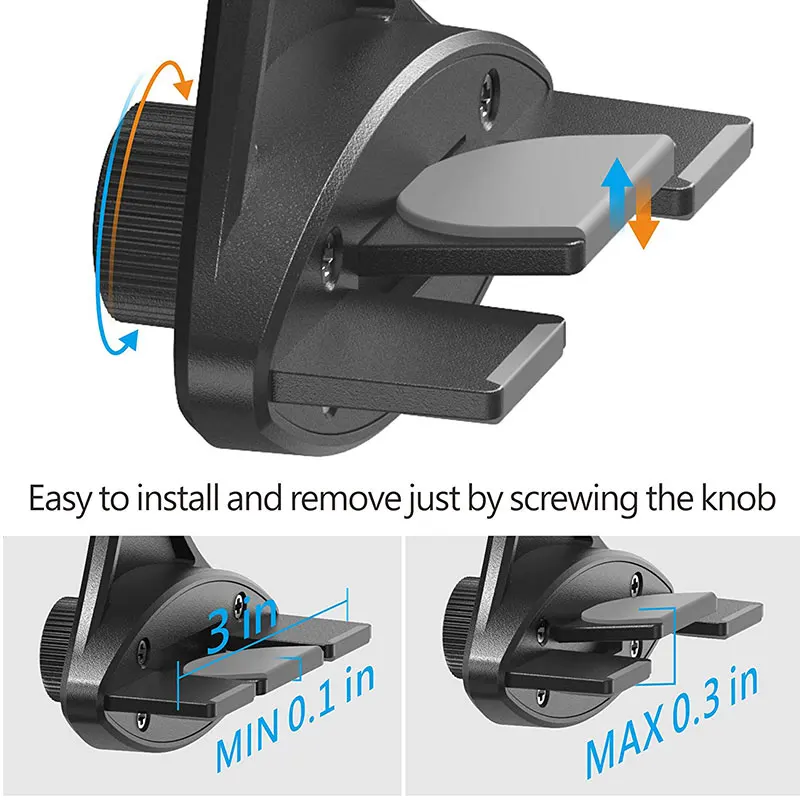 Magnetic CD Slot Car Mount Holder for IPhone Xs Samsung Galaxy S10 E S9 Universal 360 Magnet CD Player Mount Cell Phone Holder