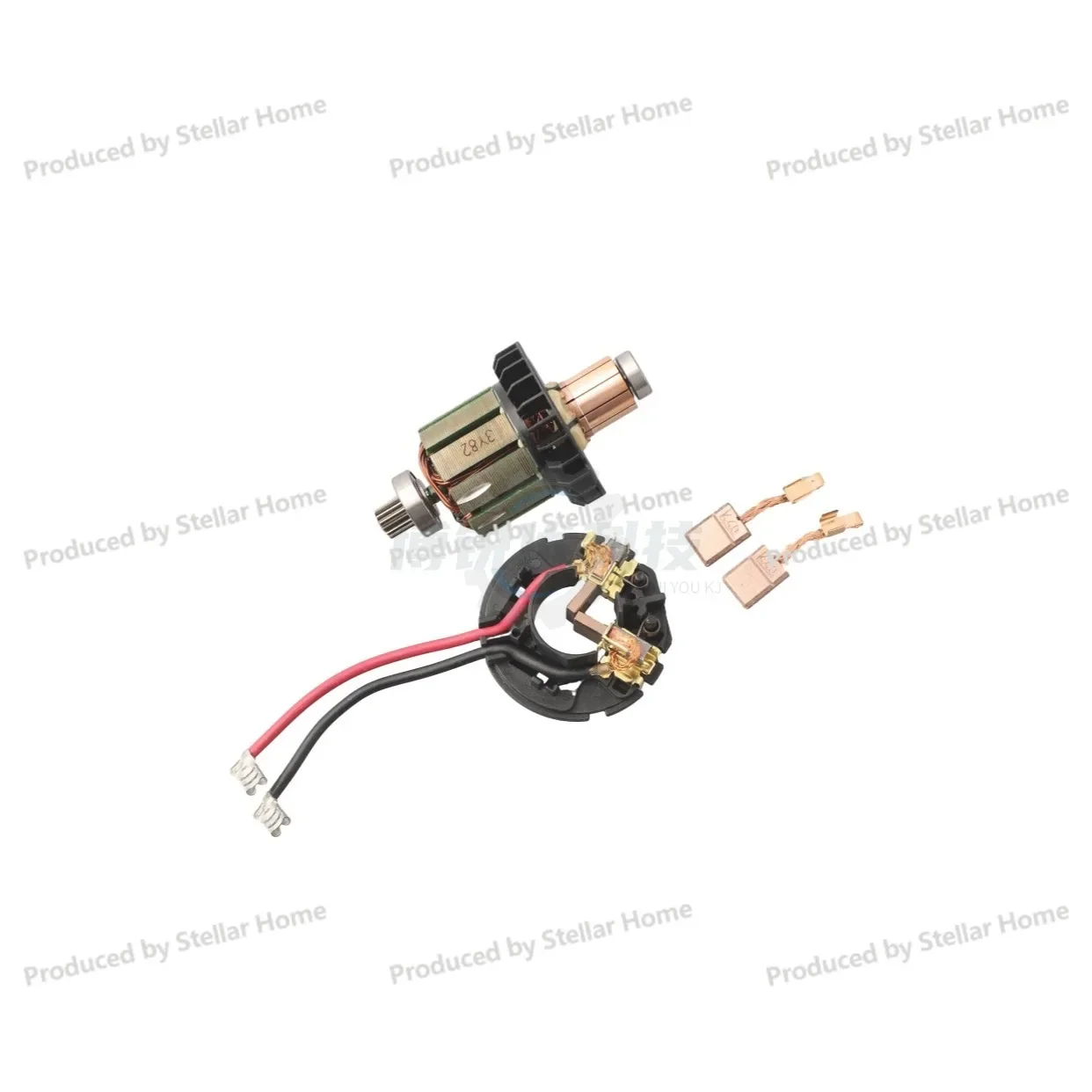 

Electric Drill Power Tool Accessories 619380-9 Armature, Rotor CB-440 Carbon Brush
