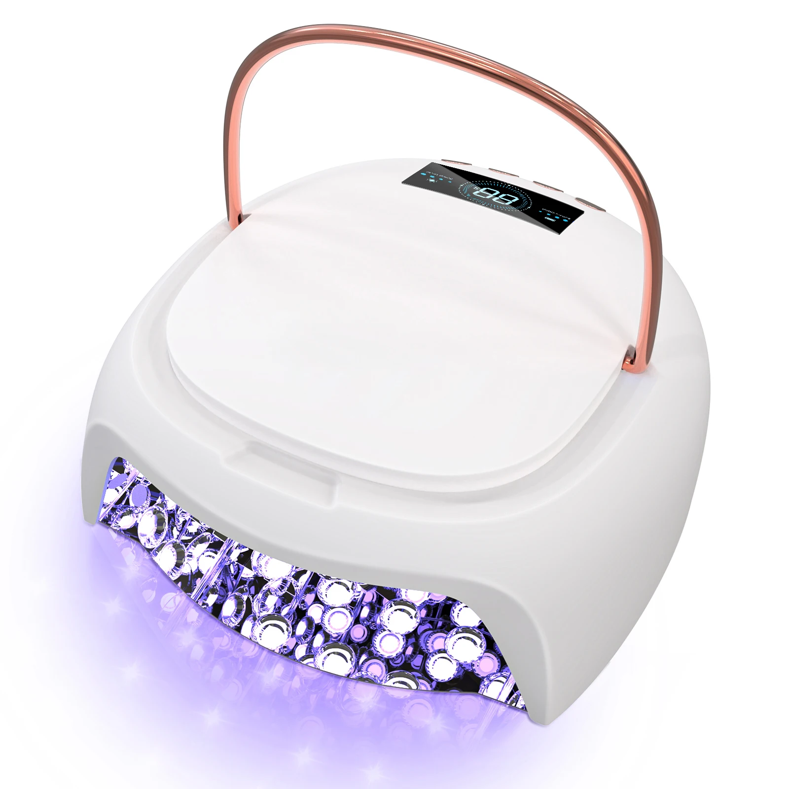 キュアリングマックス 新デザイン コードレス LED UV  - Uv Nail Lamp のレビューと価格