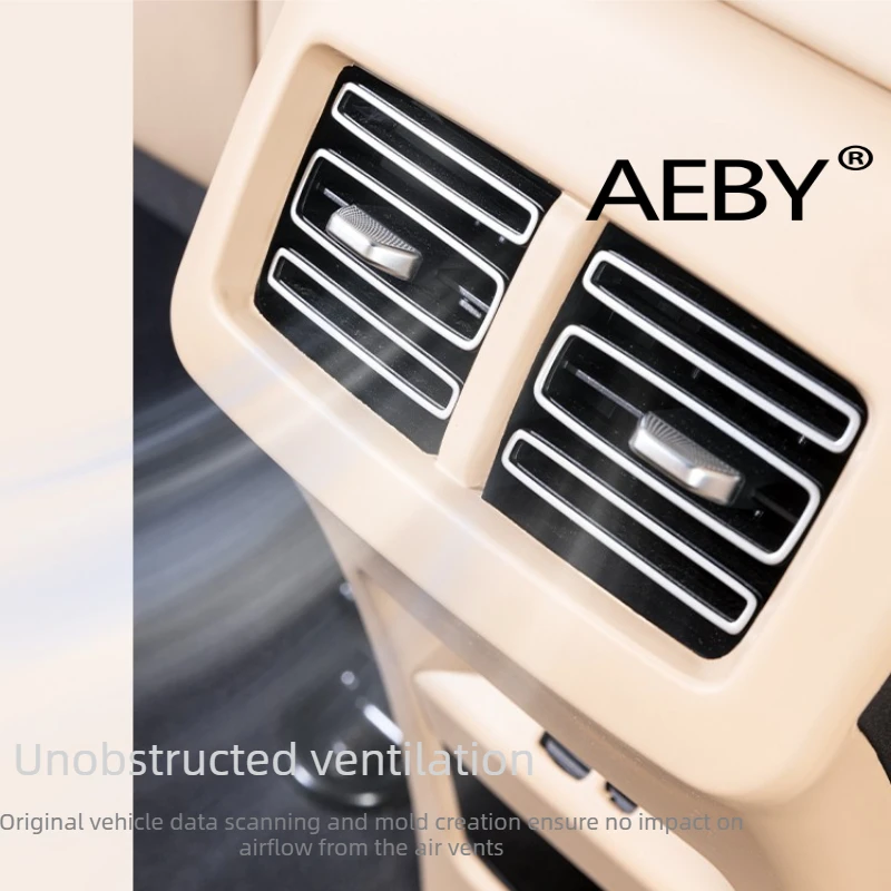 AEBY لـ BYD Song Pro DM-i 2025 غطاء فتحة التهوية الخلفية ومجموعة ألواح الركل، مجموعة حماية المقعد الخلفي، لوحة مضادة للركل، مضادة للخدش