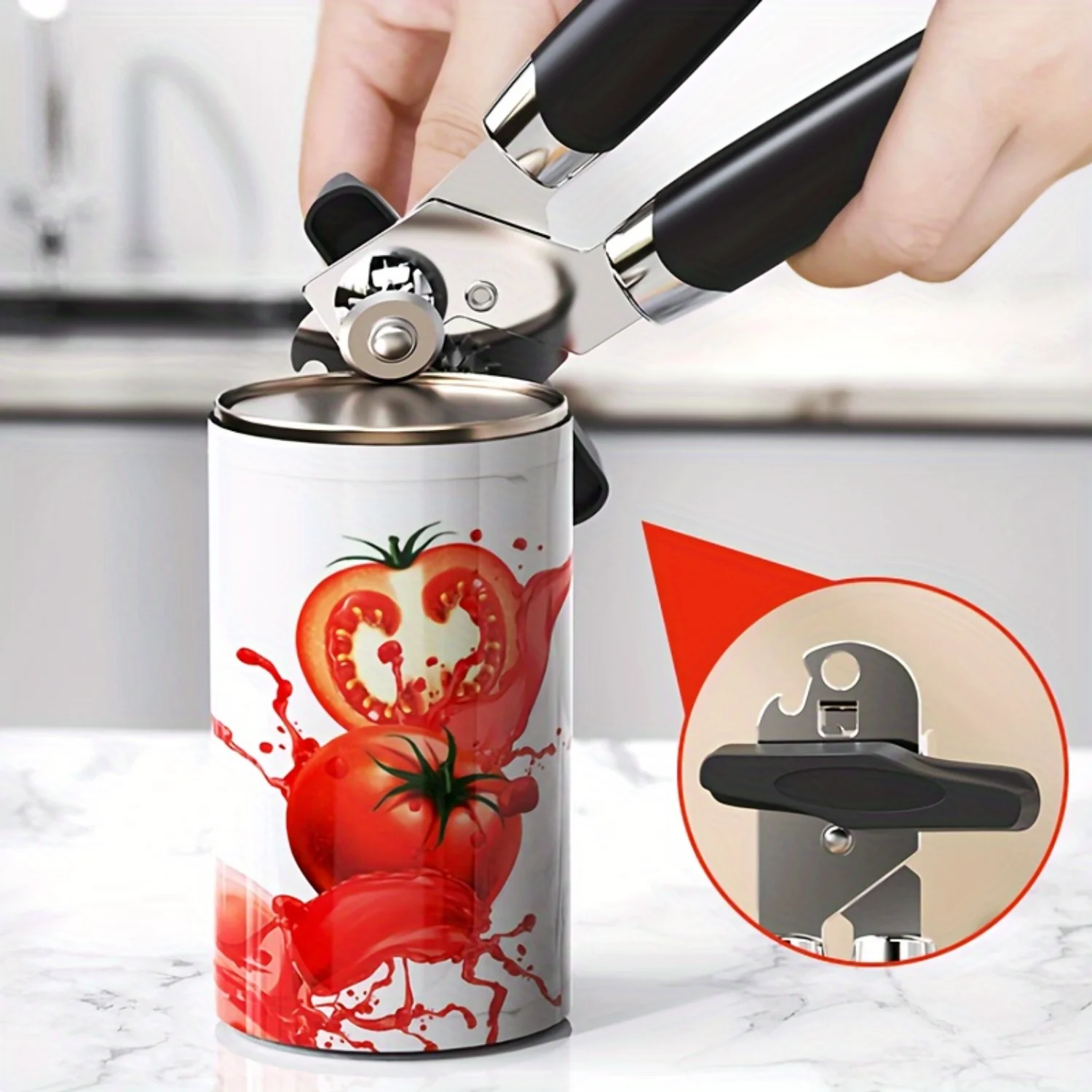 Stainless Steel Can Opener, Multi-Functional Bottle Opener, Can  Bottle Opener, Suitable For Outdoor, Picnic,  And Restaurant, T