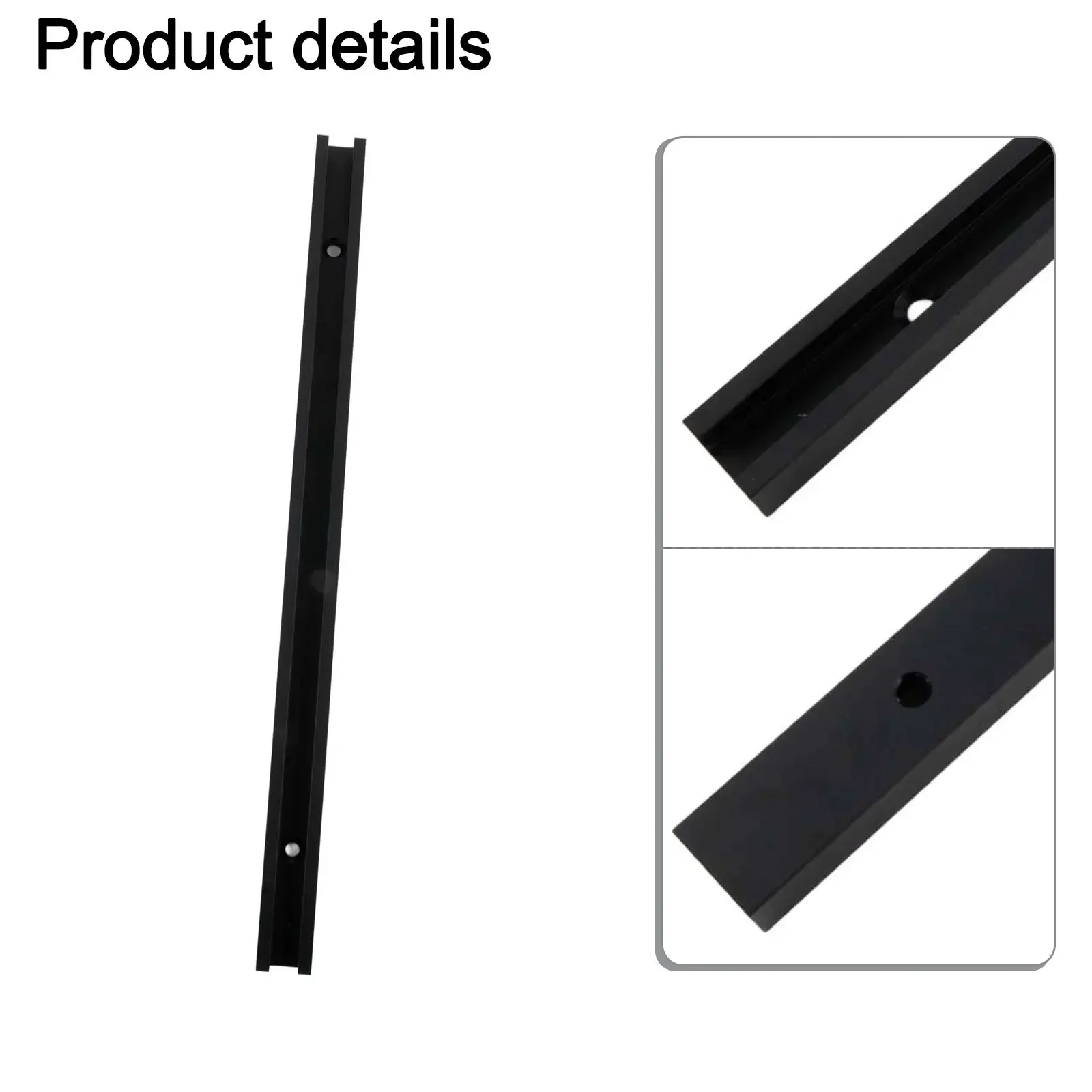 Quick Acting Clamp Aluminium T-Track Router Setup Woodworking Projects 300mm Length 400mm Length Aluminium Alloy Material