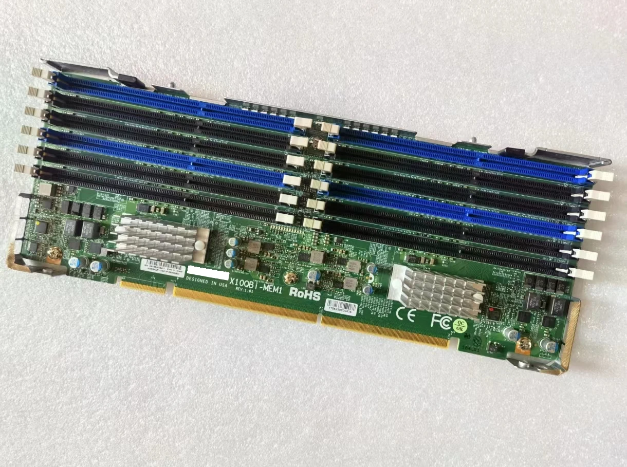 X10QBi-MEM1 for Supermicro Memory Module Supports 12x DIMMs / Module (up to 64GB DDR3 ECC RDIMM / Slot)