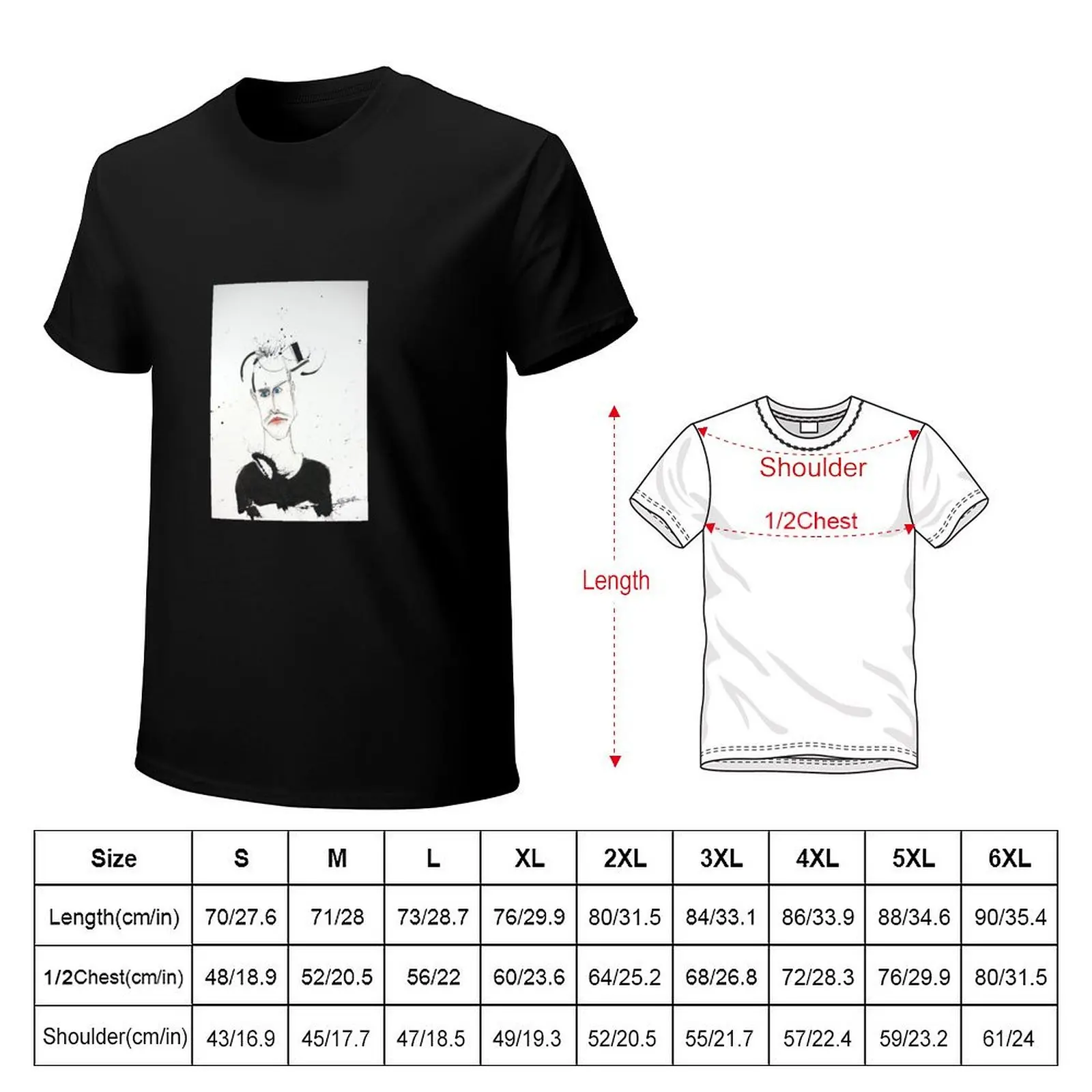 Breaking Bad Jesse Pinkman Illustration by Ralph Steadman T-Shirt Construction Work Tee Shirt