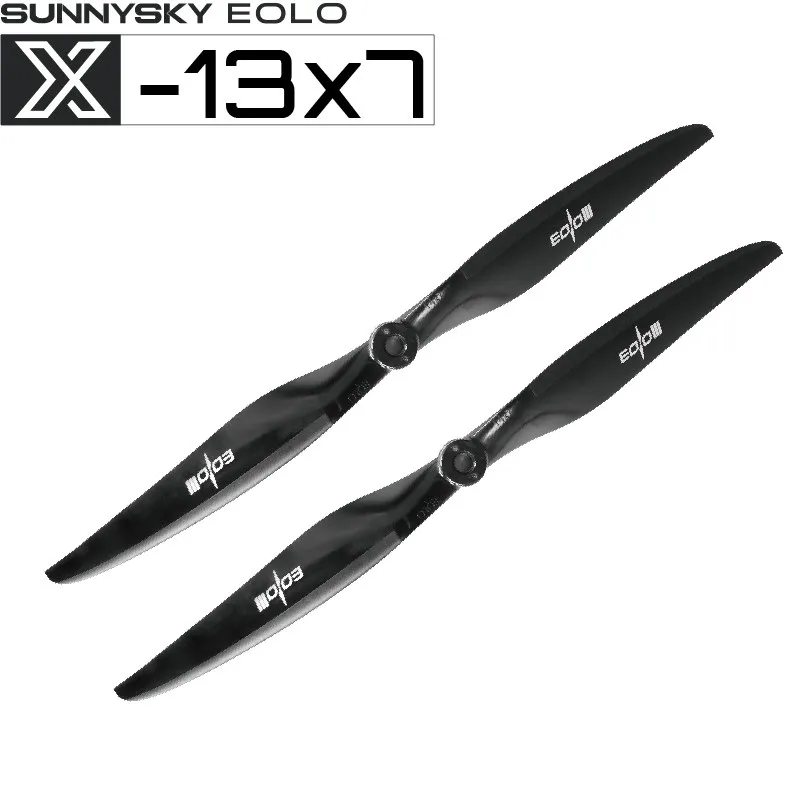 SunnySky EOLO 13x7 Cruise Propeller, RC Fixed Wing Model Aircraft Replacement Prop Parts