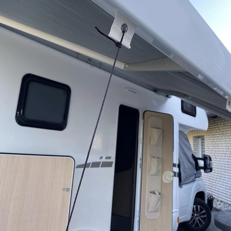 

P5ED Piping Eyelets for Piping Rail 5/6mm - 7/8mm Set Piping Tape Awning Hook Awning Camping Caravans Awning Installation