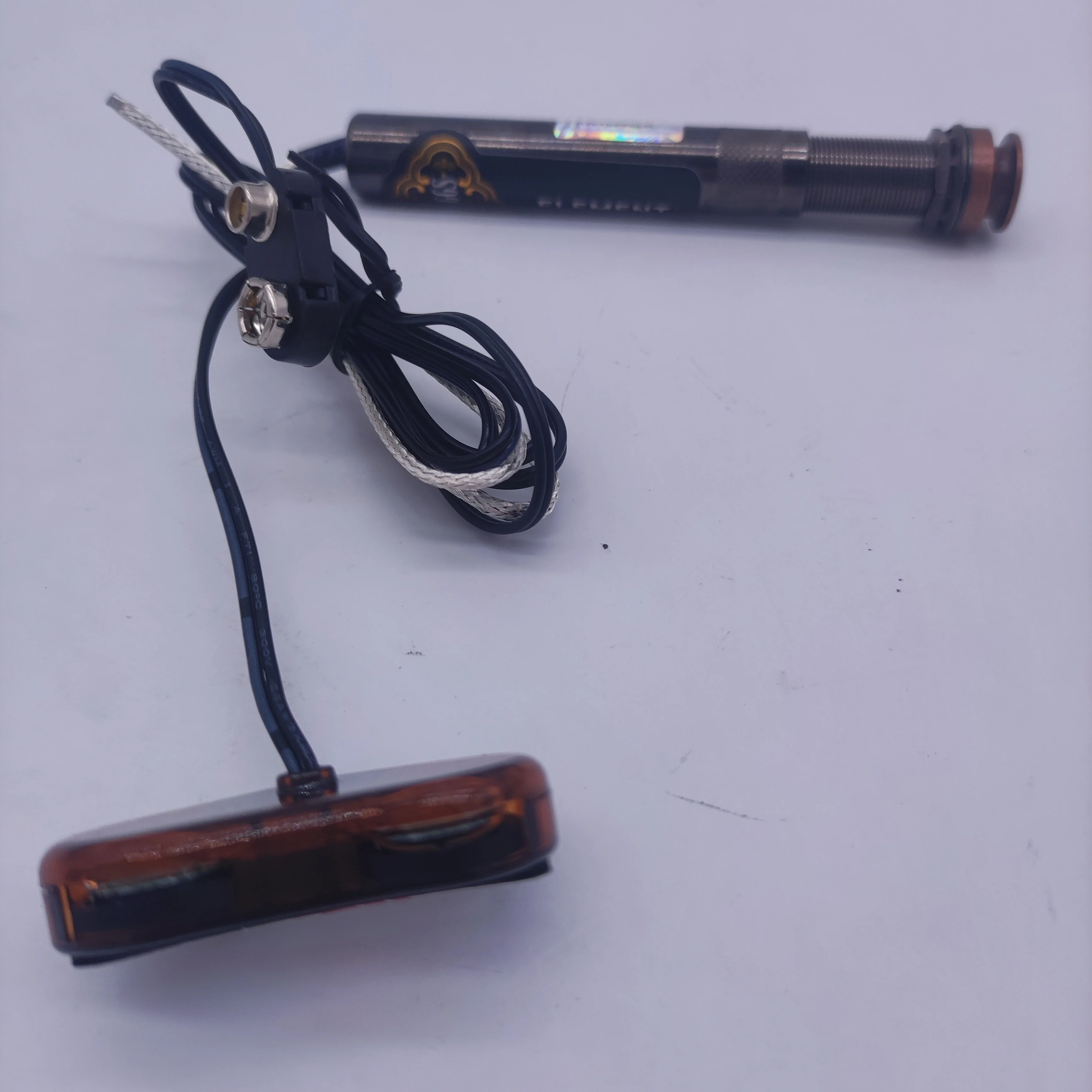 For LR Baggs Element/VTC Guitar Piezo Pickup with Single/Double Control Knob ( NO BATTERY）