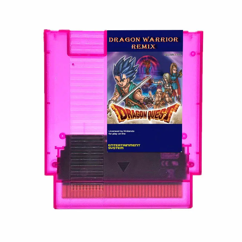 Dragon Warrior Remix 9 in 1 game cartridge for NES, Dragon Warrior I.II.III.IV, Dragon Quest I.II.III.IV