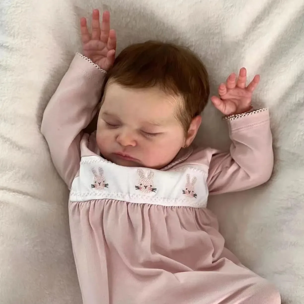 50 cm Realistic Reborn Girl Baby Doll Full Body Vinyl Silicone 3D Hand Painted Newborn Gift Birthday Gift Christmas For Children