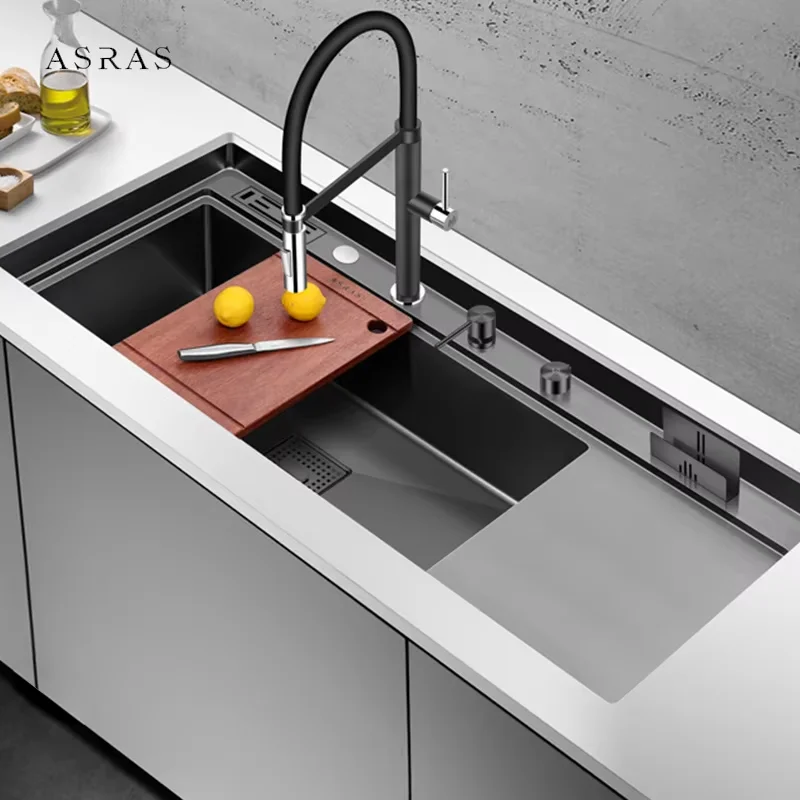 Küchen spüle Schneide brett