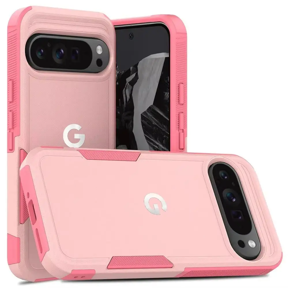 Luxuriöse Matte Armor Handyhülle für Google Pixel 10 9 8 Pro XL 7 6 10A 9A 8A 7A 6A Harte Mattierte Stoßfeste Schutzhülle für Pixel 10Pro