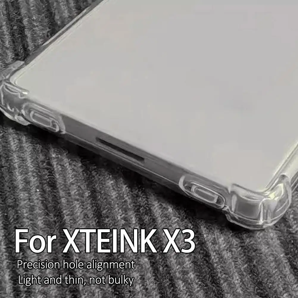 Full-Coverage Soft TPU Protective Case for the Xteink X3 E-reader Anti-Scratch Shockproof Soft Shell Bag Accessoriies