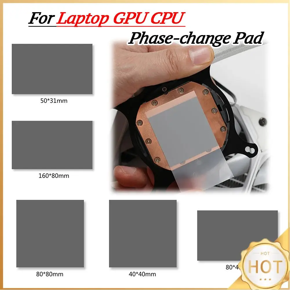For Honeywell PTM7950 Silicone Thermal Pad Gasket 8.5W/mK Heatsink Cooling Pad Replacement Lightweight for Laptop GPU CPU