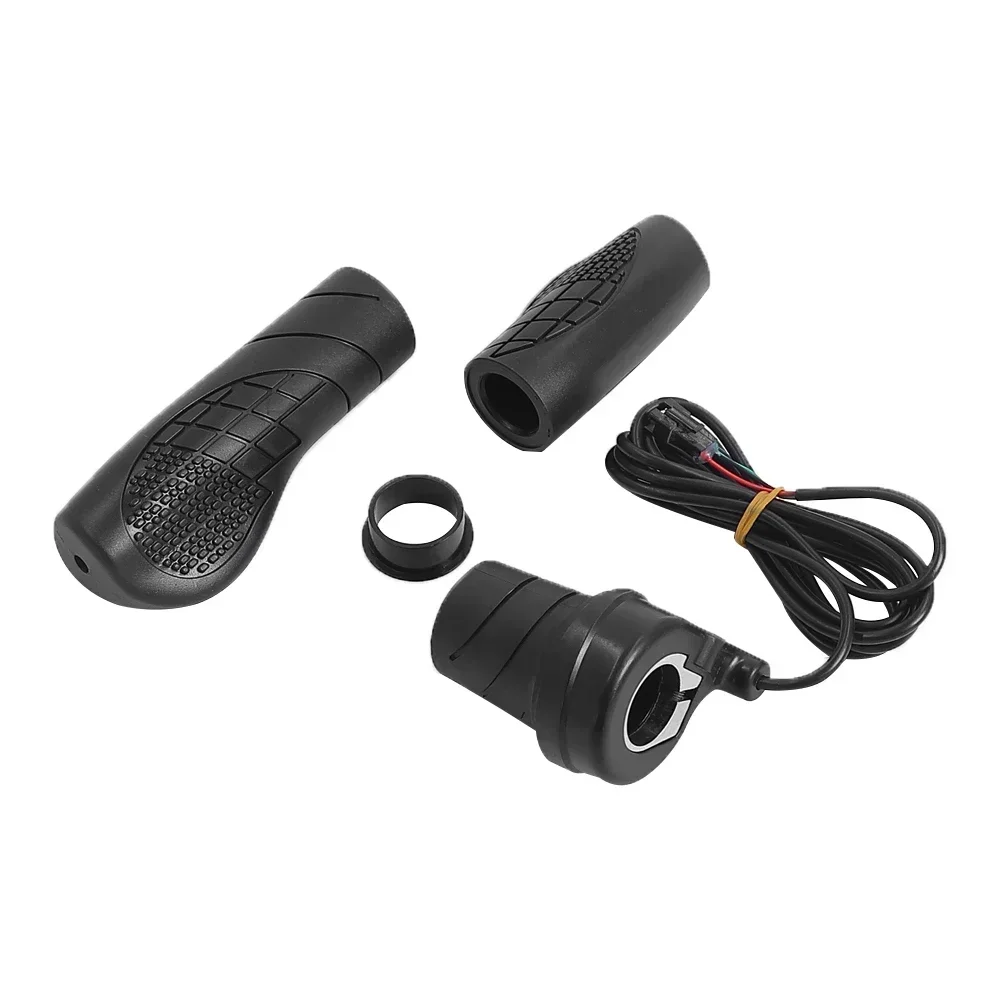 Electric Bike Thumb Throttle 76X/FT-76X Half Twist Throttle Handle 12-72V Right Hand Accelerator Waterproof 3pin WP Plug Parts