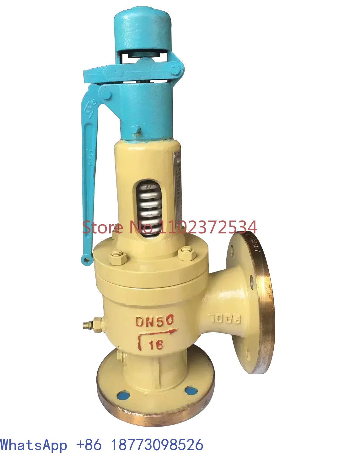 Yongyibao Yitianzheng A47H-16C safety valve A48Y-16C spring type steam boiler safety valve relief valve