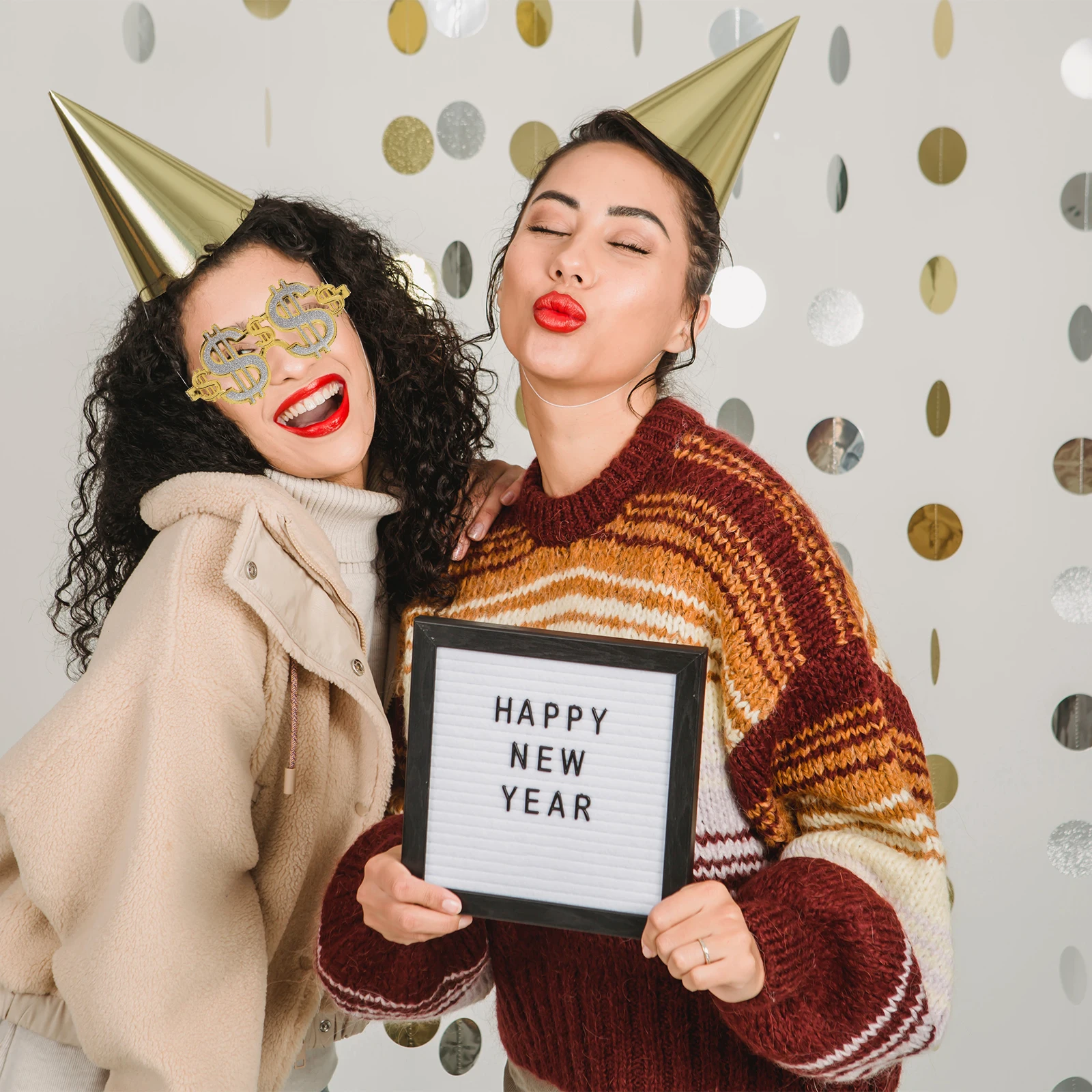 

Funny US Dollar Glasses Lightweight Durable Party Eyeglasses Photo Props Carnival Dancing Accessories Attention Grabbing