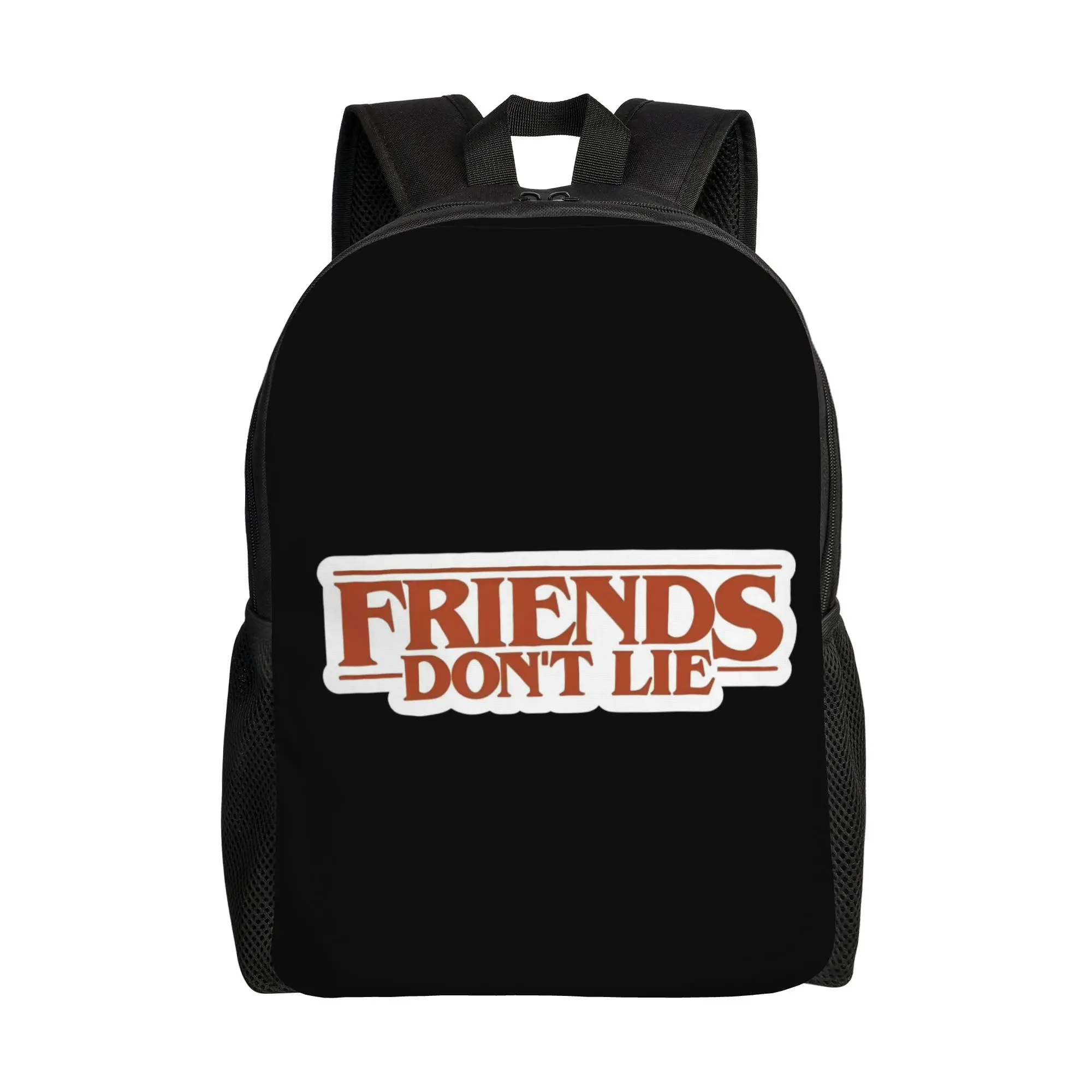 Back to school season Harajuku Design Friends don't lie 4 Knapsack ST Couple College Bag Backpack