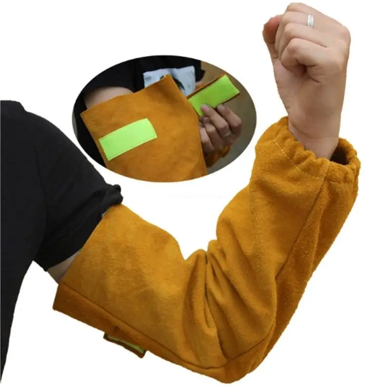 Schweißarmstulpen für Hitze- und Feuerschutz, verstellbare, bequeme Passform, abriebfeste Arbeitskleidung, Direktversand für den