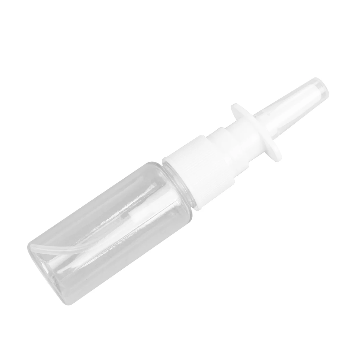 

20Pcs Rhinitis Spray Bottles Portable Mini Thickened Transparent Pet Plastic Direct Spray Bottles Travel Outdoor Leakproof