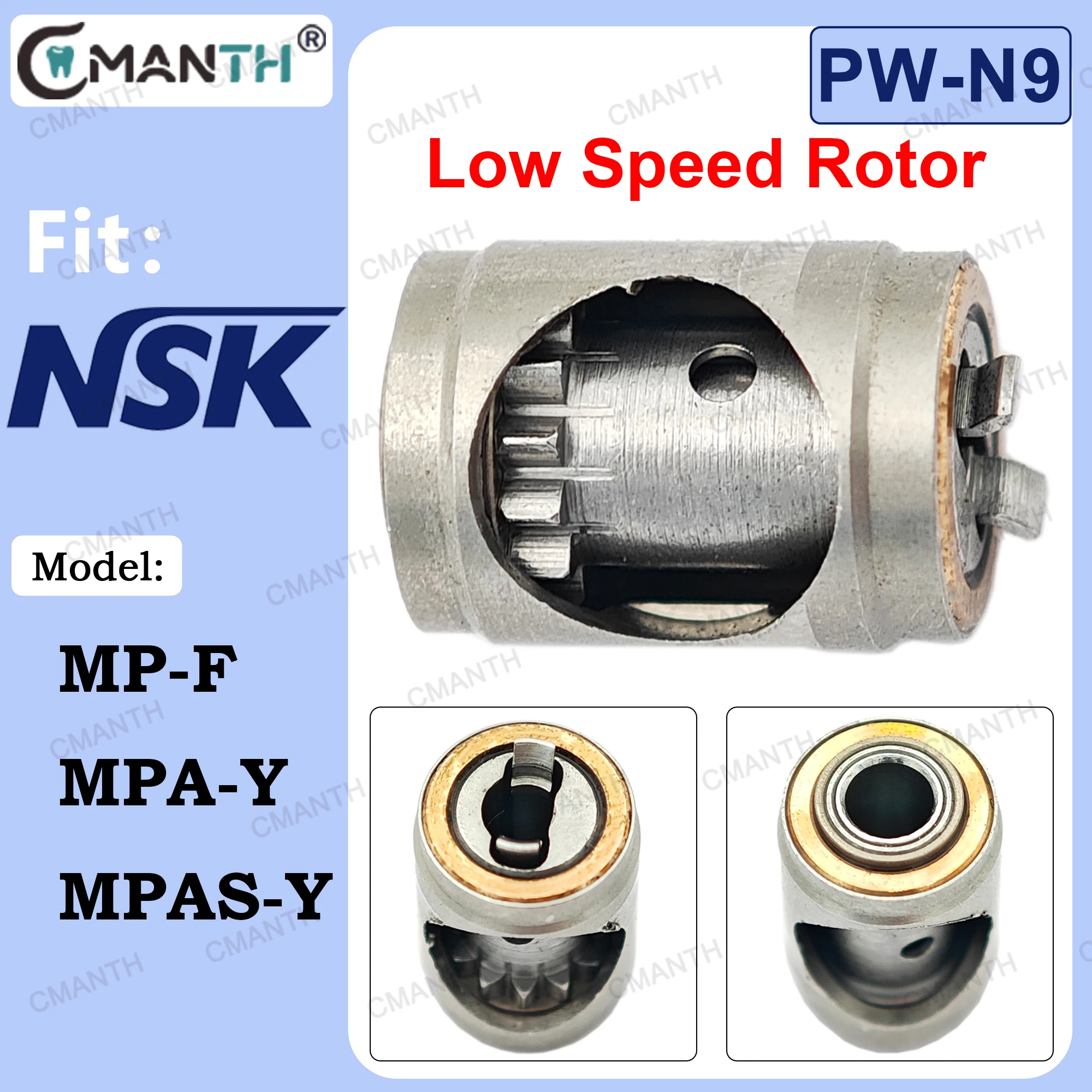 

Низкоскоростной стоматологический картридж с ротором, подходящий для NSK MP-F MPA-Y MPAS-Y, угловой наконечник, запасные части, стоматологические товары, аксессуары