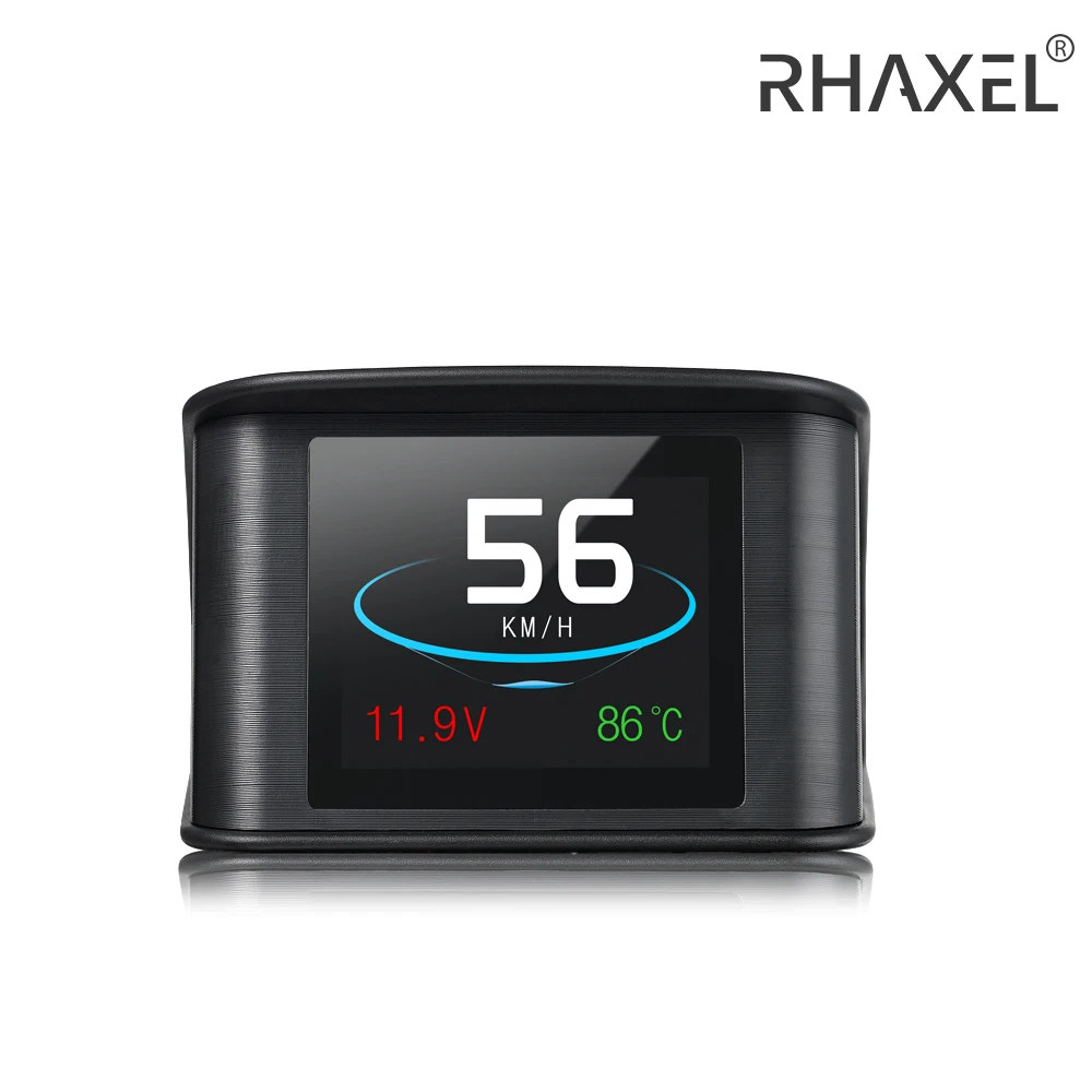 

RHAXEL P10 OBD2 HUD: Умный цифровой бортовой компьютер, автомобильный навигатор для безопасного вождения, проекционный дисплей, диагностика для лодок