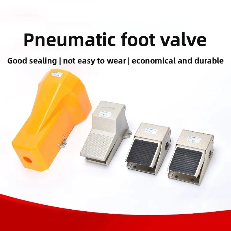 FV320 FV420 4F210-08GL With Lock Cylinder Control Switch 2 Position 5 Way Air Pneumatic Foot Pedal Reversing Valve