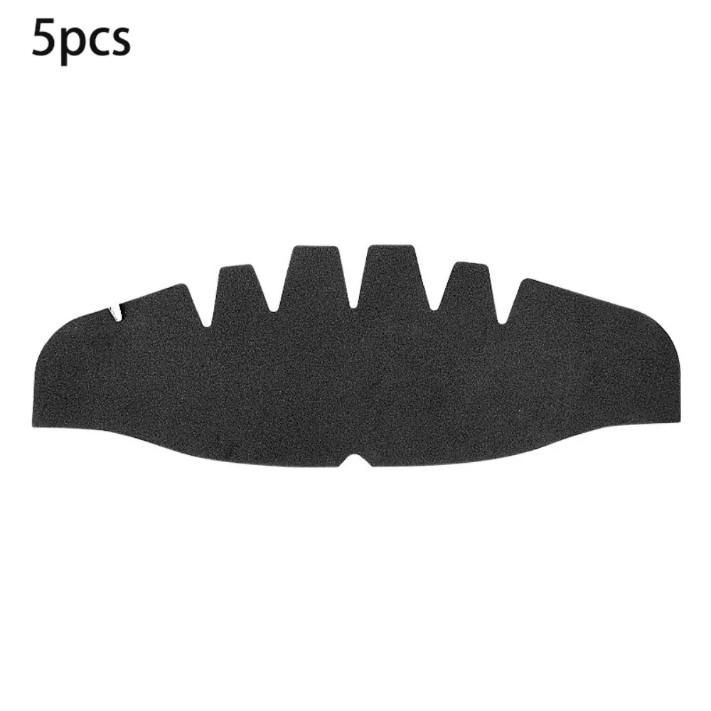 5pcs Portable Prevents Stains Hat Sweat Liner Self-Adhesive Disposable Sweatband Durable Absorbing Pad Fitness