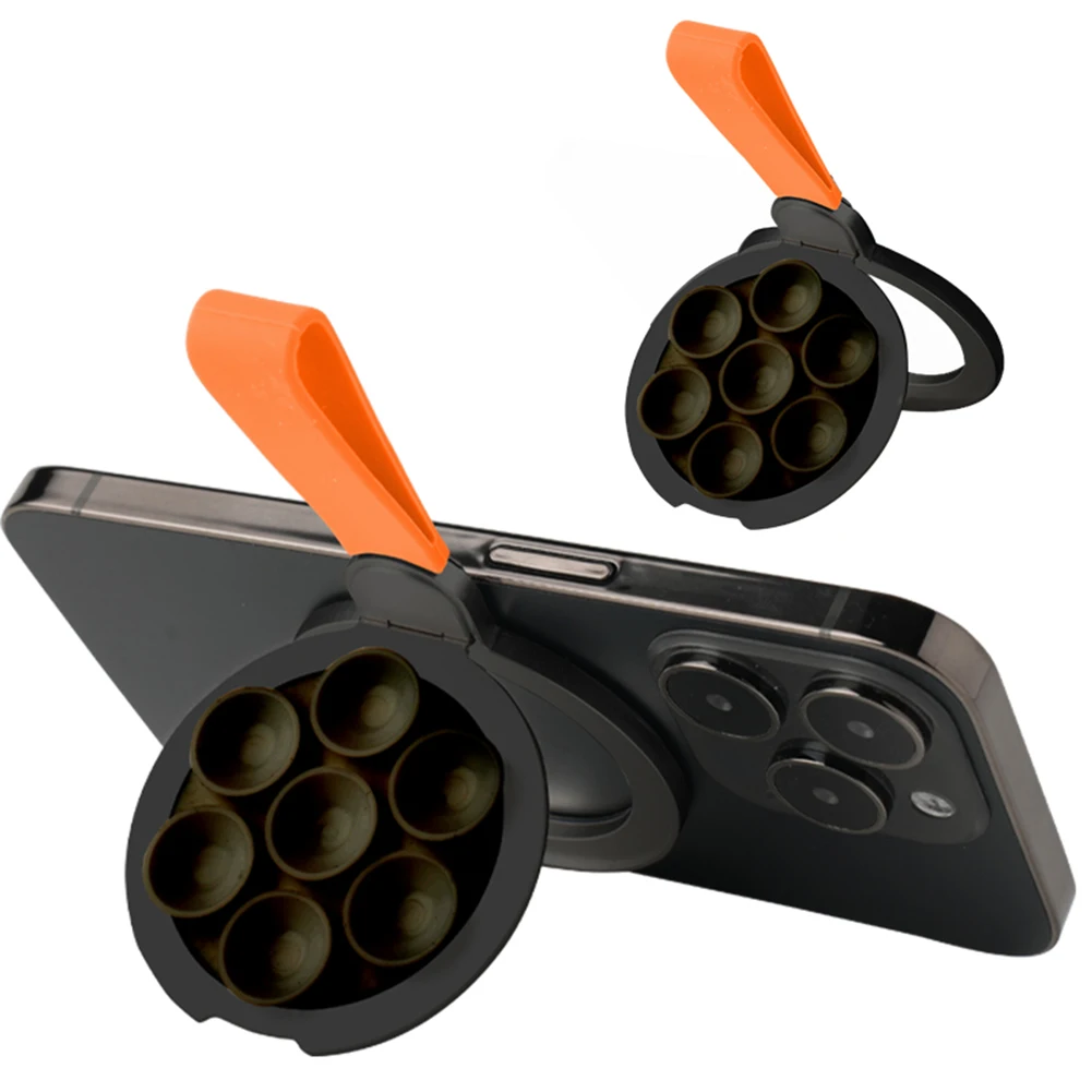 

Magnetic Phone Grip Holder Hands-Free Mirror Shower Wall Phone Holder Mount Suction Cup Phone Mount for Android and iPhone