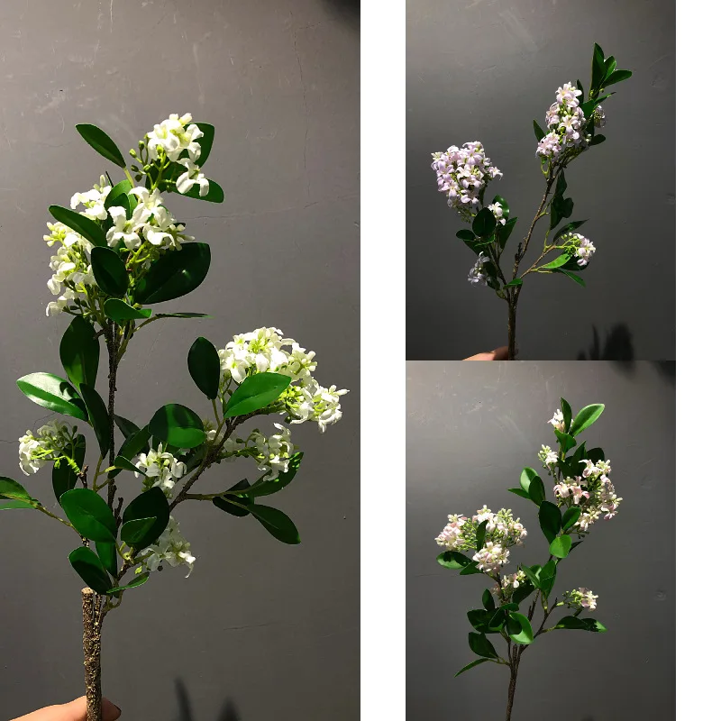 3 szt. Sztuczne kwiaty, kwiaty liliowe, kwiaty jajeczne, wysokiej jakości dekoracja do domu, salonu, na stół w jadalni, kwiaty jedwabne