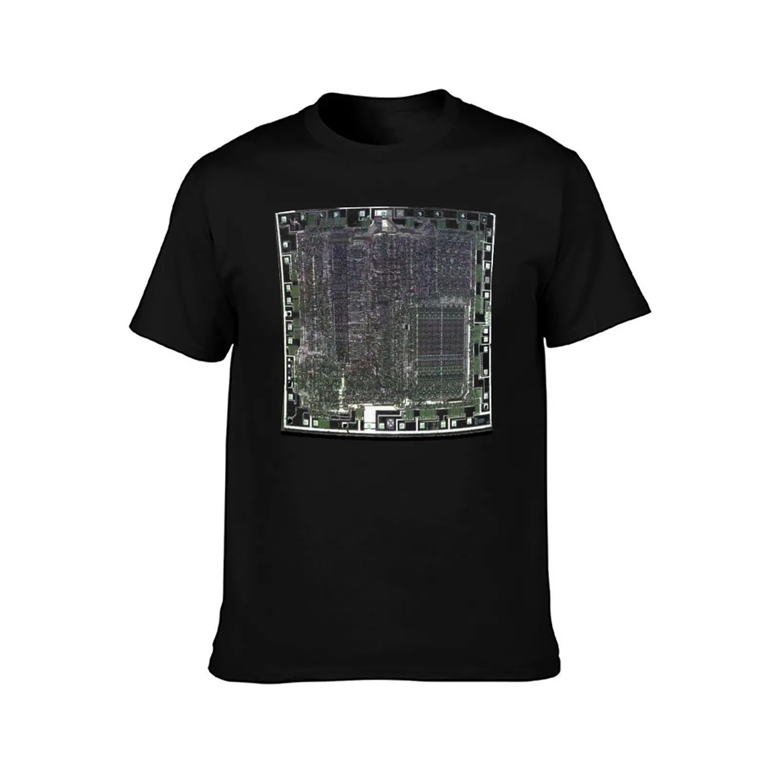 Integrated Circuit CPU 8086 T-Shirt Anti-Fade Casual Tee Shirt T-Shirt