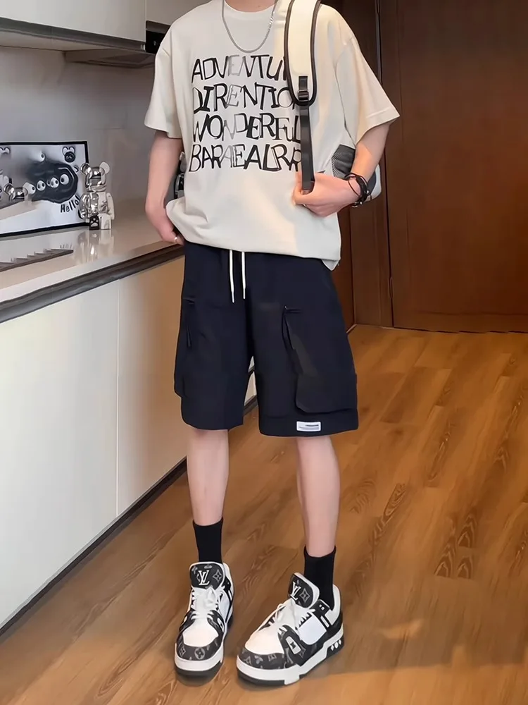 

Мужские летние брюки для активного отдыха, быстросохнущие, тонкие, повседневные, для всех сезонов, спортивные, с охлаждающим эффектом