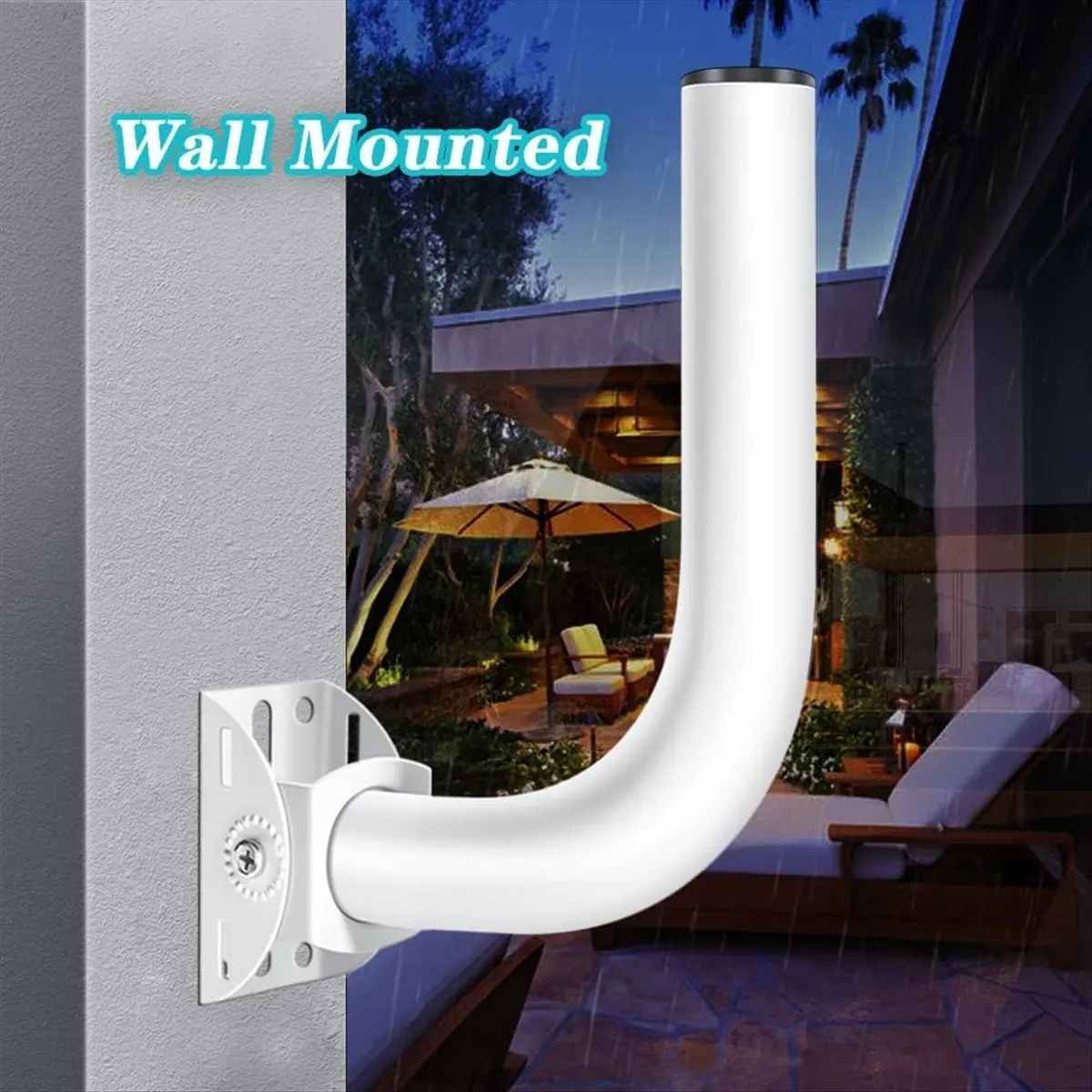 ABNH Adjustable Universal Wireless Bridge Bracket Mount Kit, for Outdoor Antenna Point to Point AP Access Point Client 2Pack